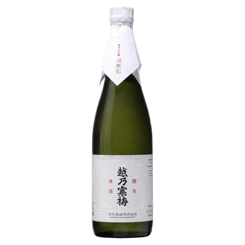 越乃寒梅 純米大吟釀 金無垢 720ML