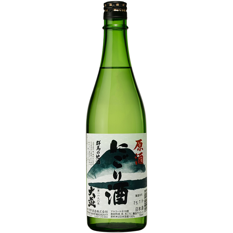 大盃 濁酒 原酒 720ML