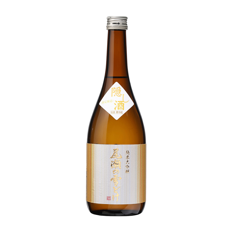 尾瀨雪融 純米大吟釀 隱酒 720ML