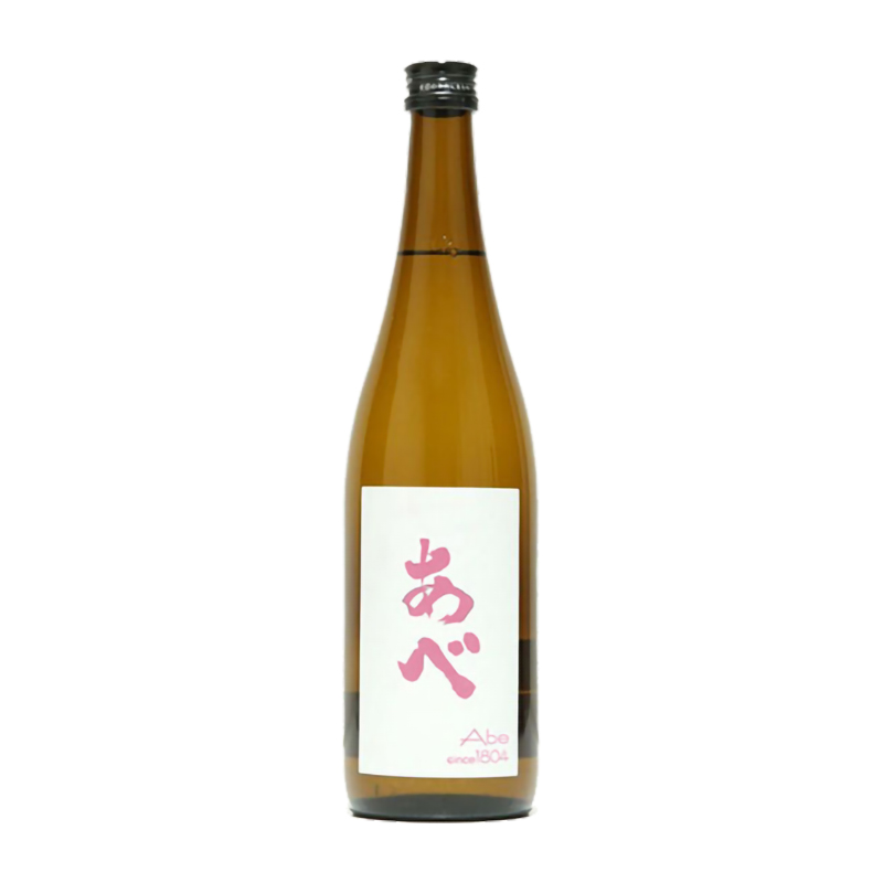 阿部酒造 あべ 純米吟釀 生原酒 PINK 720ML