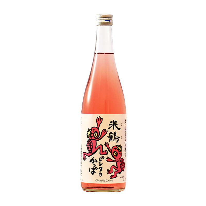 米鶴 純米 粉紅河童 720ML